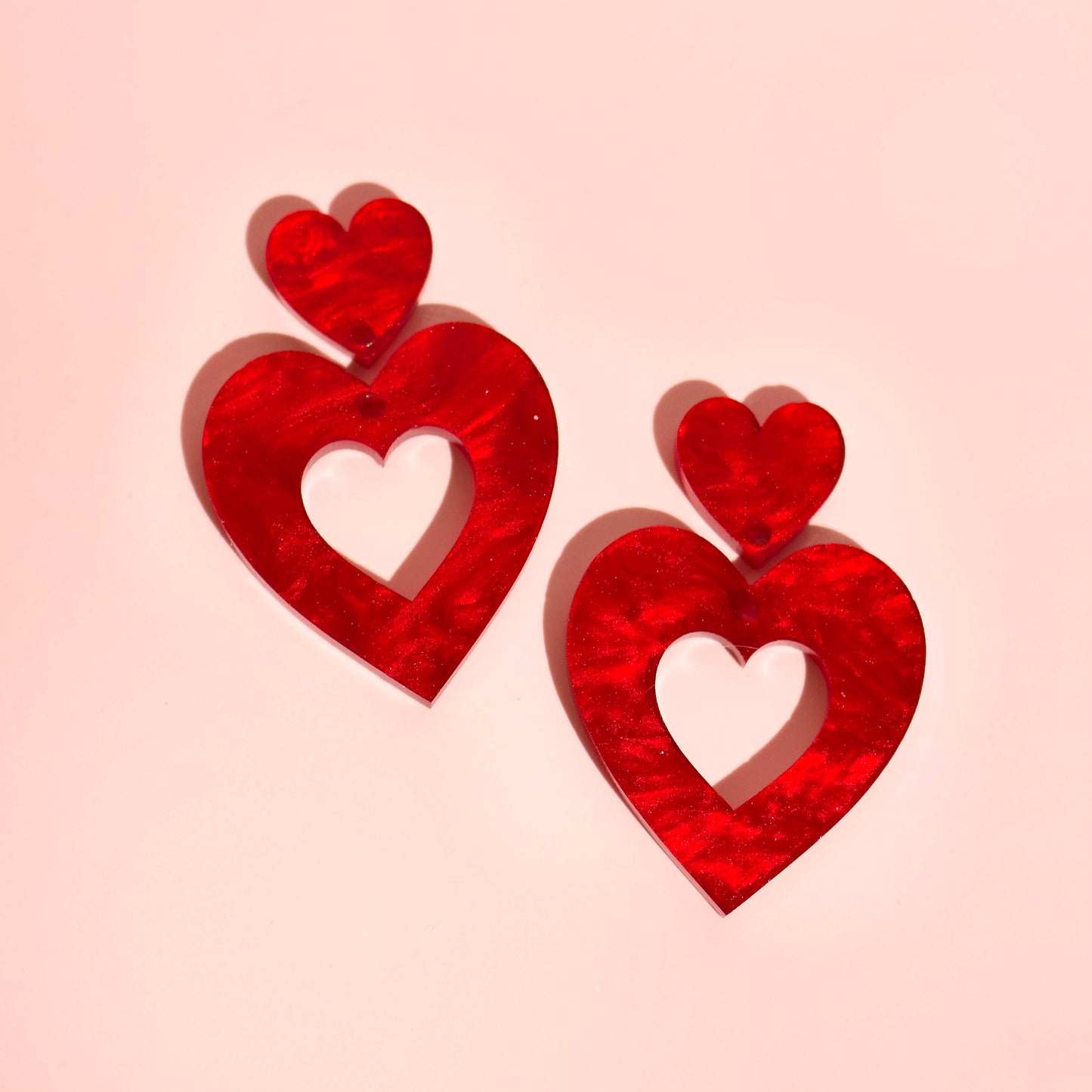 Heart Duo Pair of Blanks