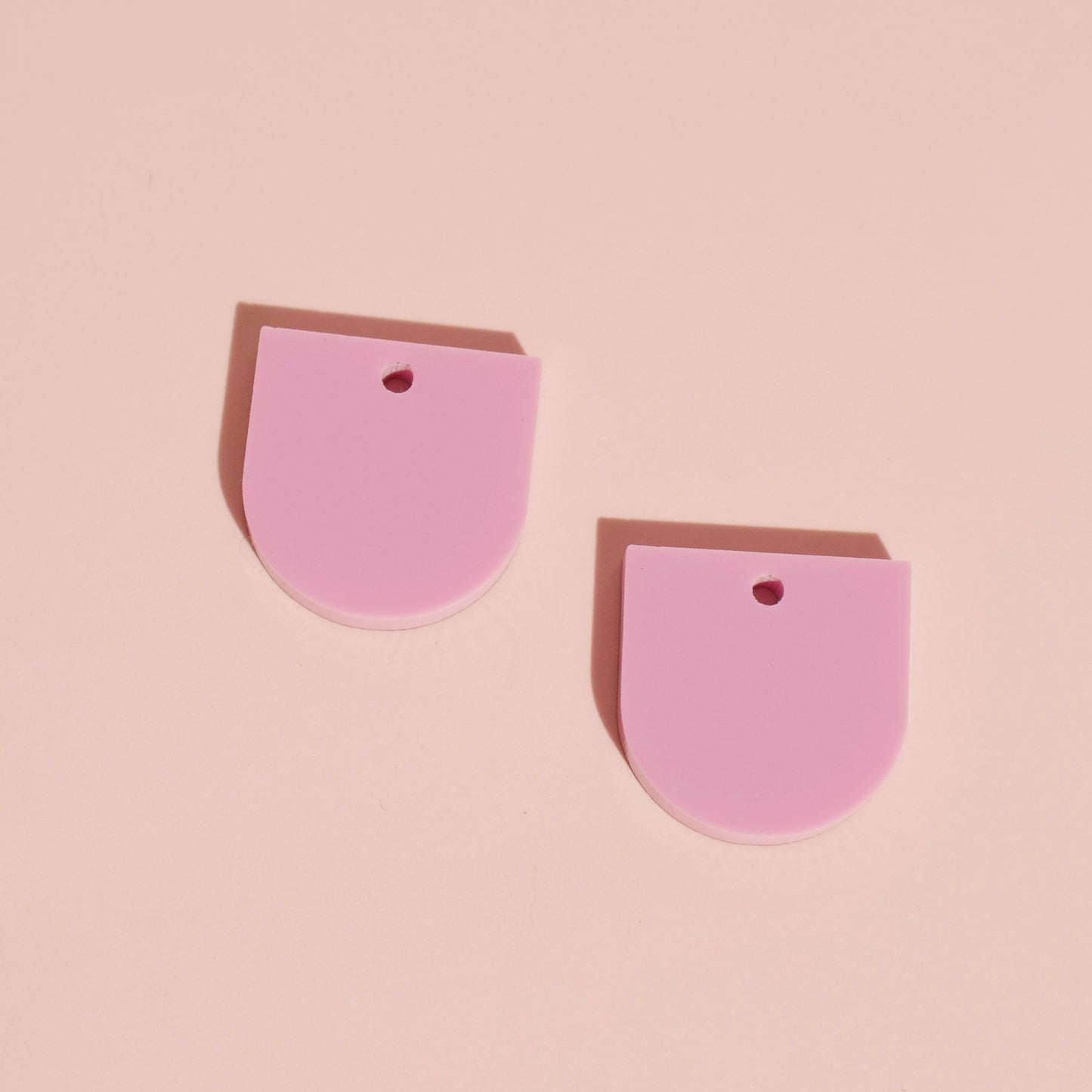 Bunting Pair of 15mm Blanks with 1 Hole