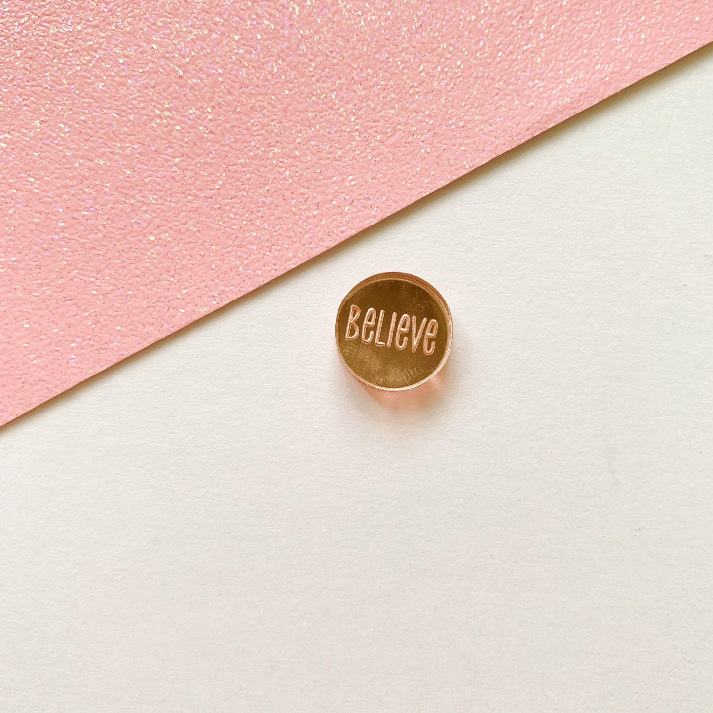 Pair of Believe Earring Studs