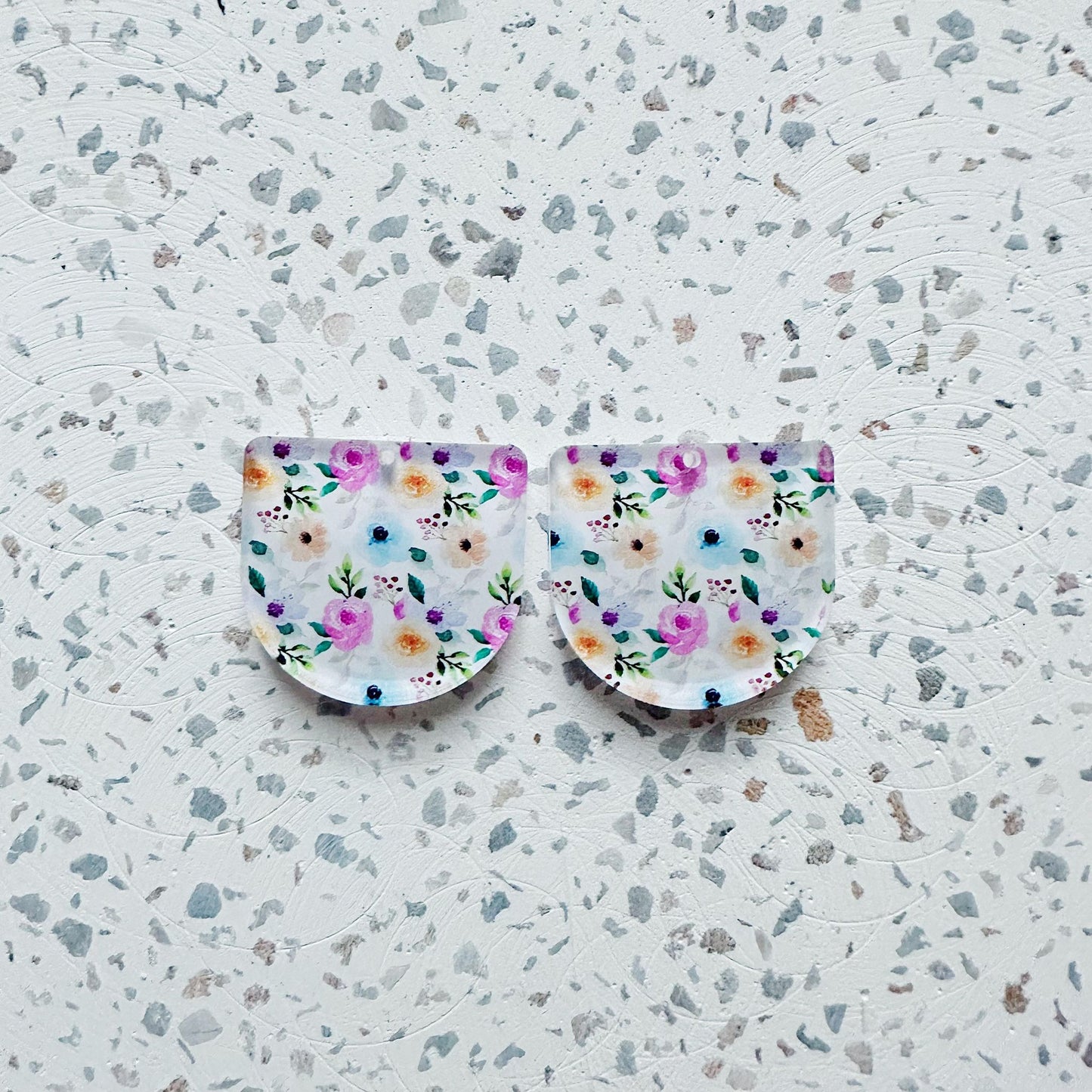 Printed 25mm Rounded Bunting Dangles