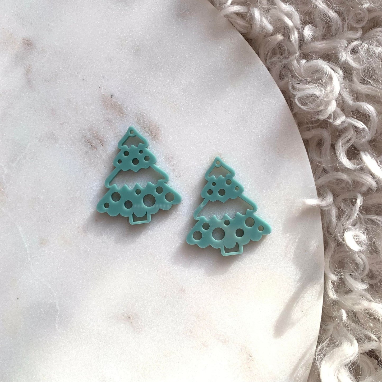 Dotty Fir Tree Dangles