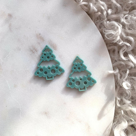 Dotty Fir Tree Dangles