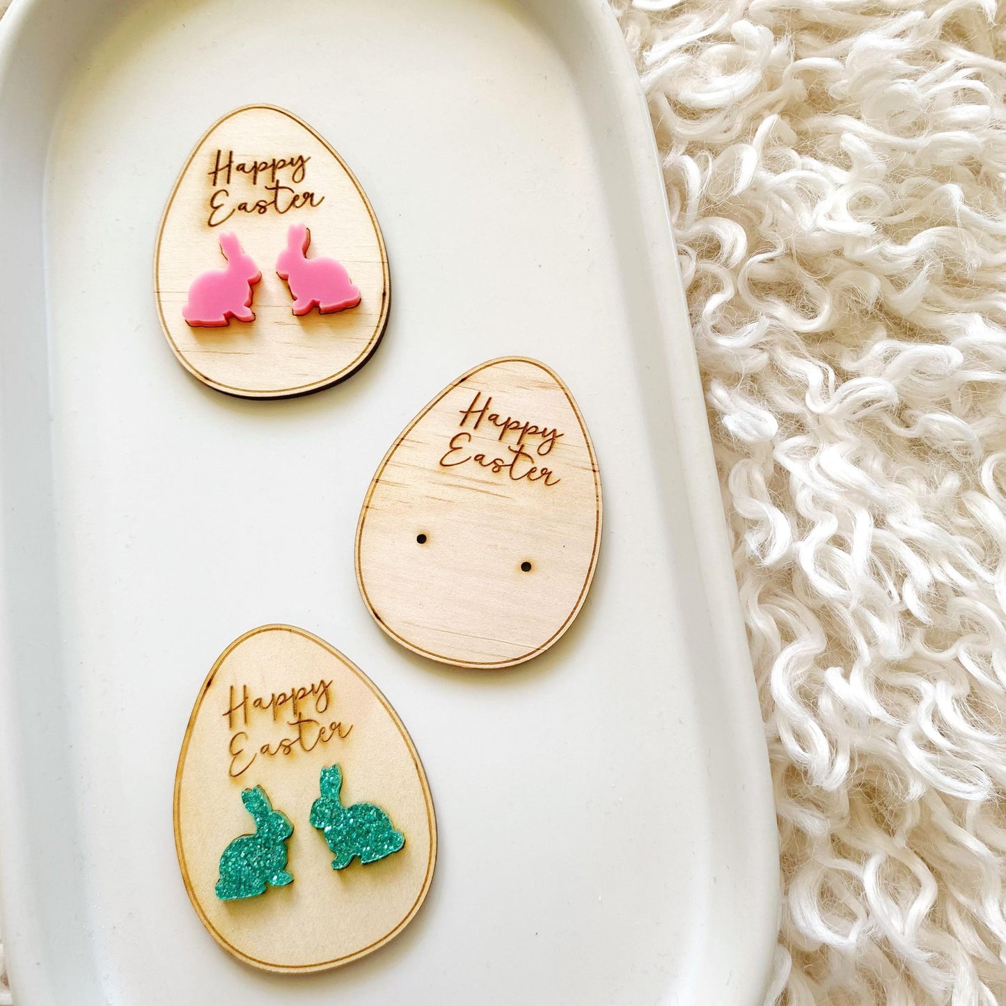 Easter Egg Earring Gift Display Cards