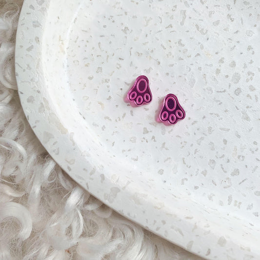 Teeny Bunny Feet - Engraved Mirror