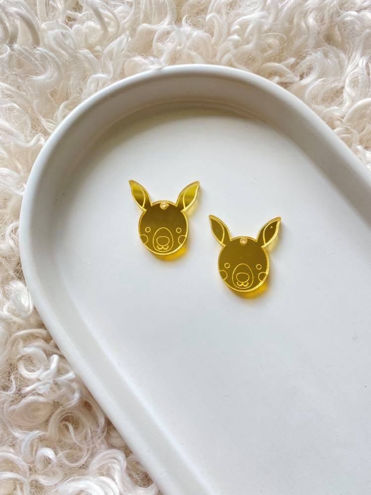 Australian Animals Pair of Dangle Blanks