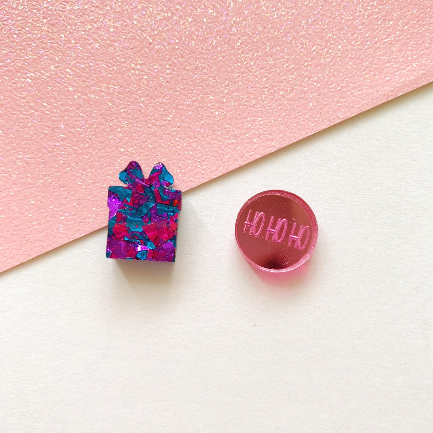 Pair of Ho Ho Ho Earring Studs