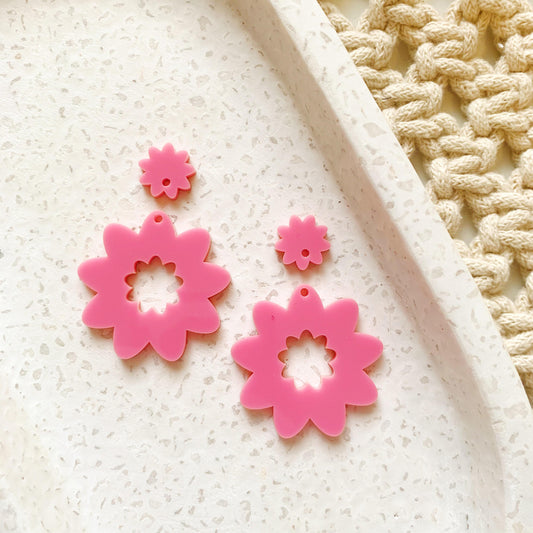 Retro Bloom Duo Pair of Blanks