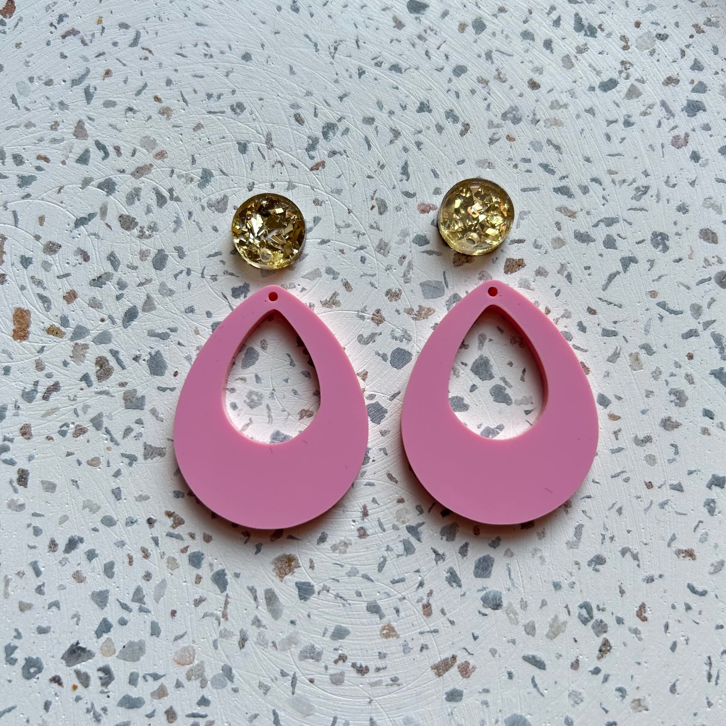 Retro Teardrop Dangles