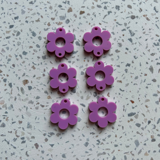 Waterfall Daisies Statement Dangles