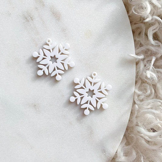Scandi Snowflake Dangles