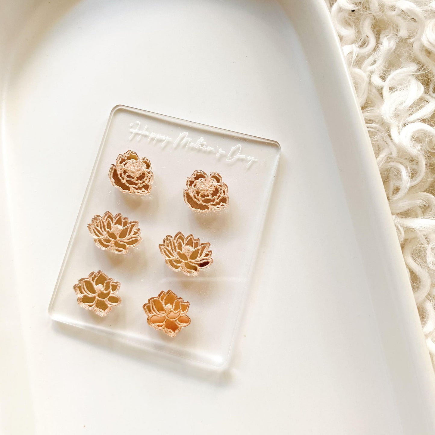 Set of 5 Travel Earring Holders