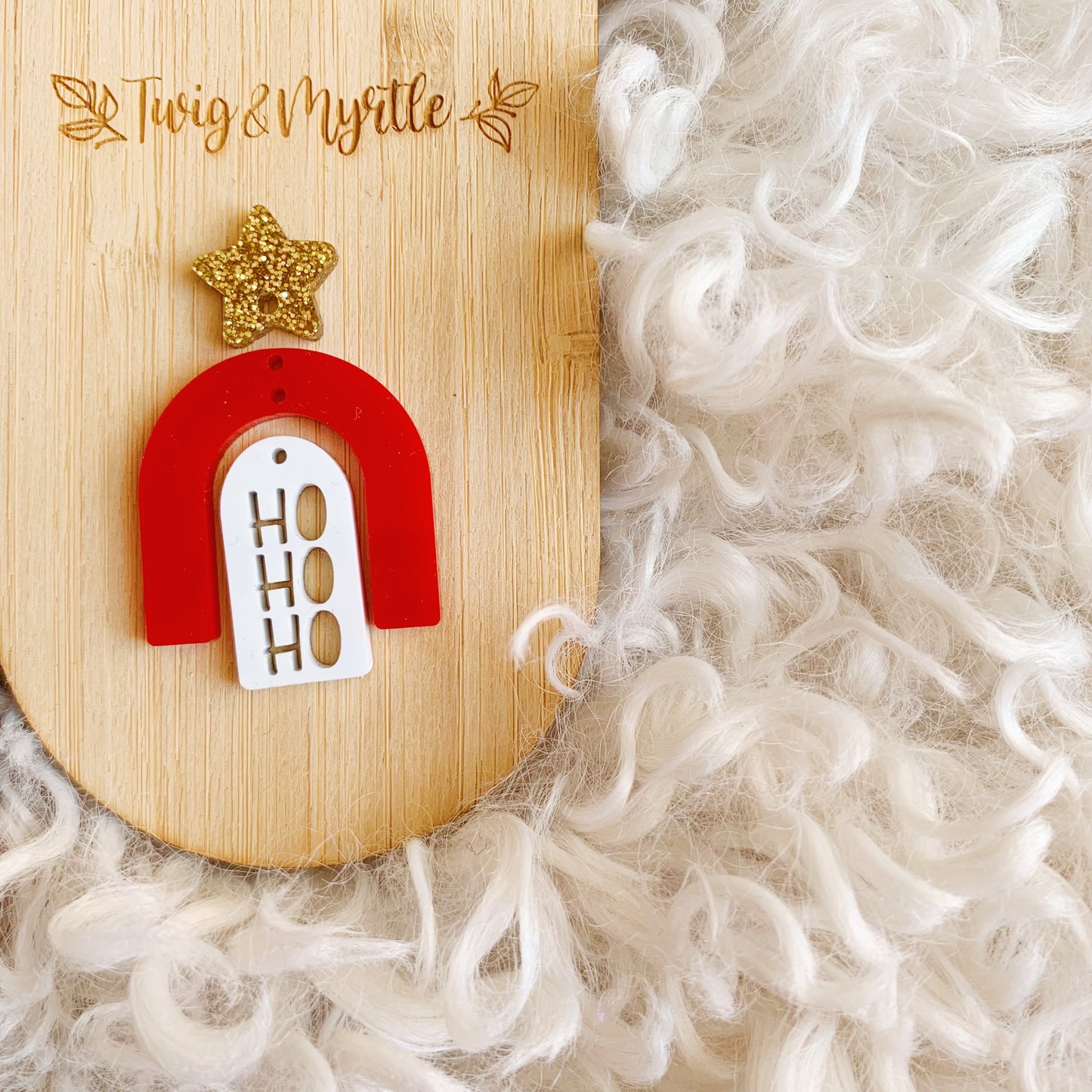 Ho Ho Ho Arch Mini Dangles