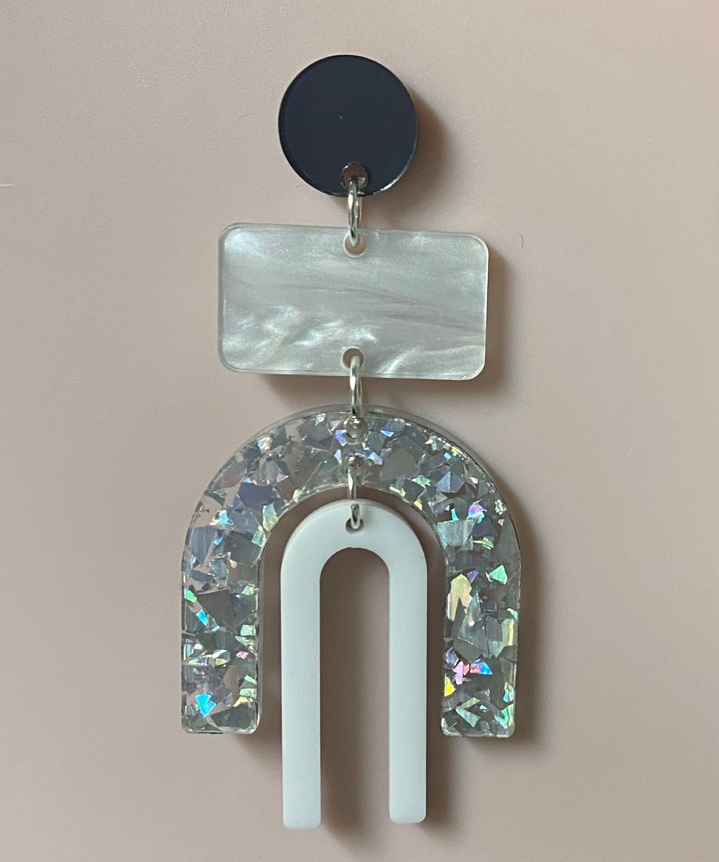 Narrow Arch Pair Of Dangle Blanks