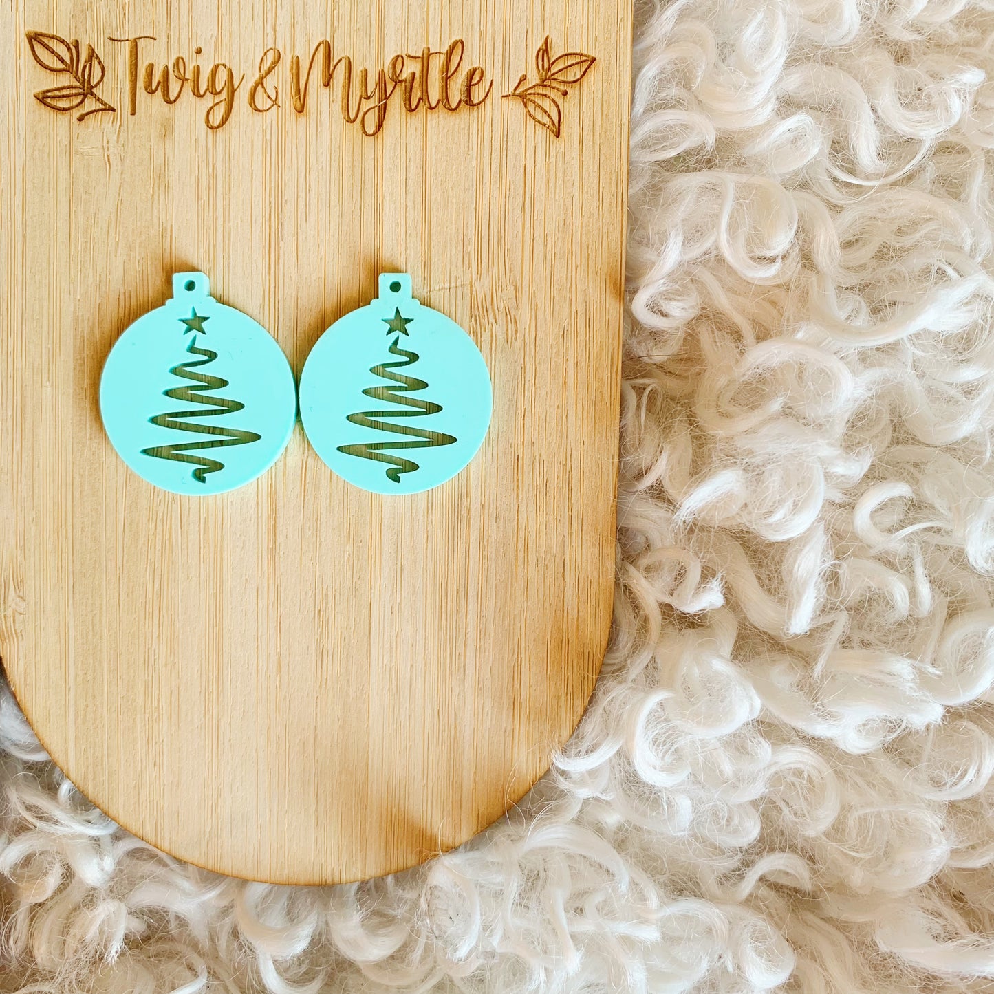 Squiggle Tree Bauble Dangle