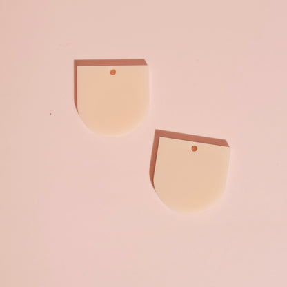 Bunting Pair of 20mm Blanks with one hole.