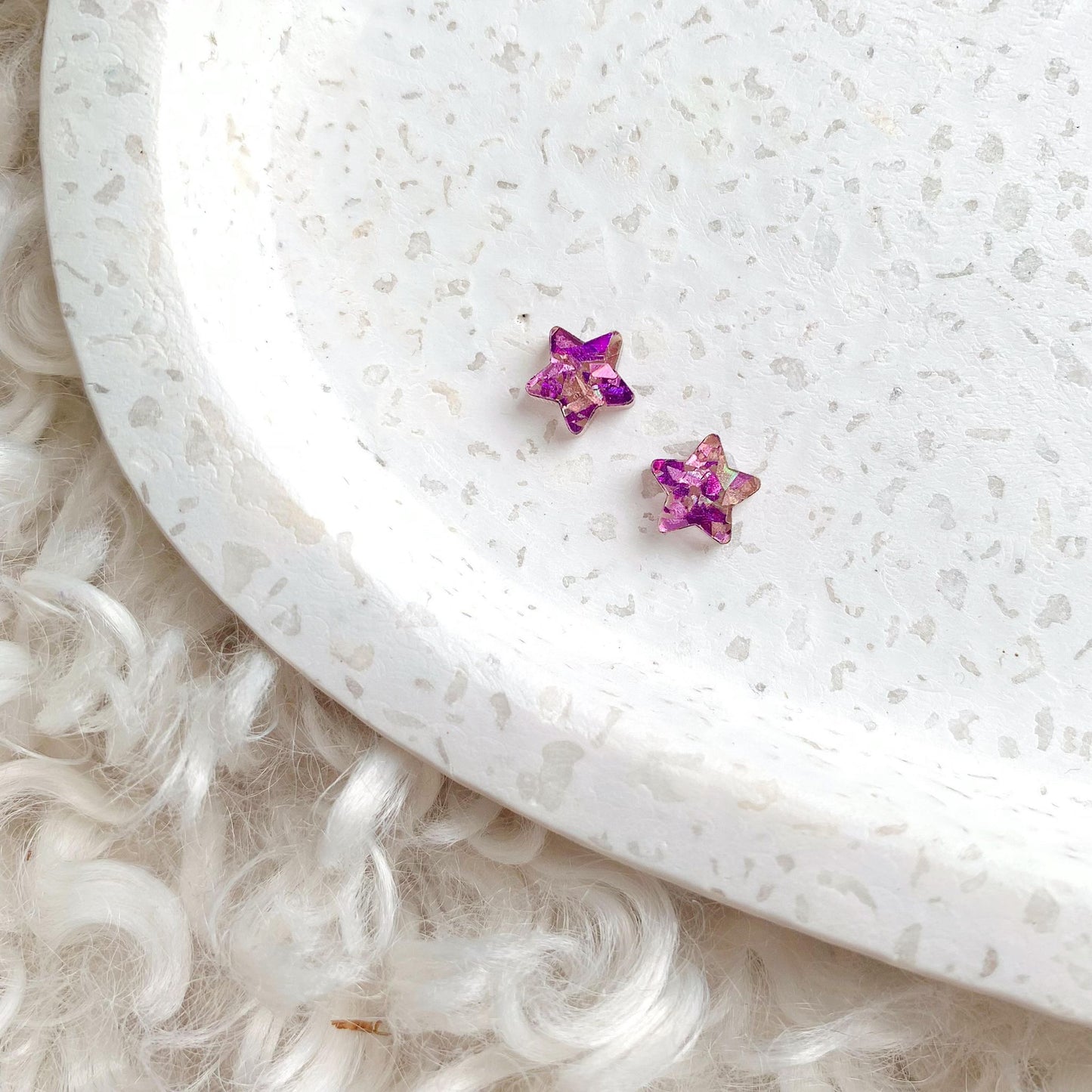 10mm Rounded Star Studs