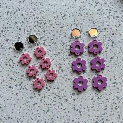 Waterfall Daisies Dangles