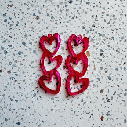 Entwined Hearts Dangles