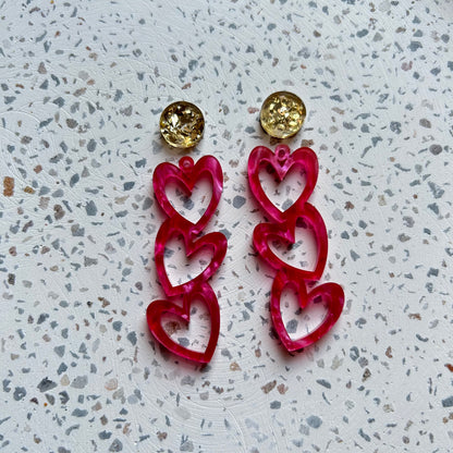 Entwined Hearts Dangles