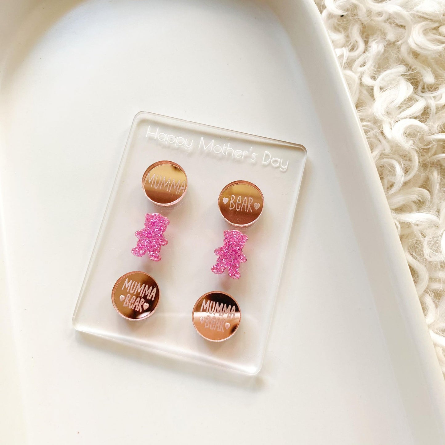 Set of 5 Travel Earring Holders