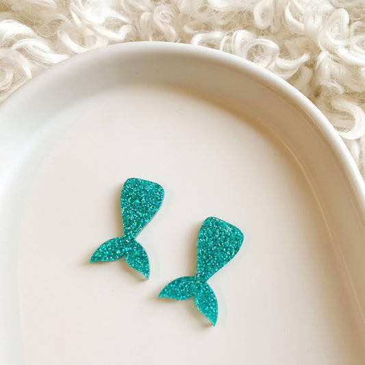 Mermaid Tail - Pair of Dangle Blanks