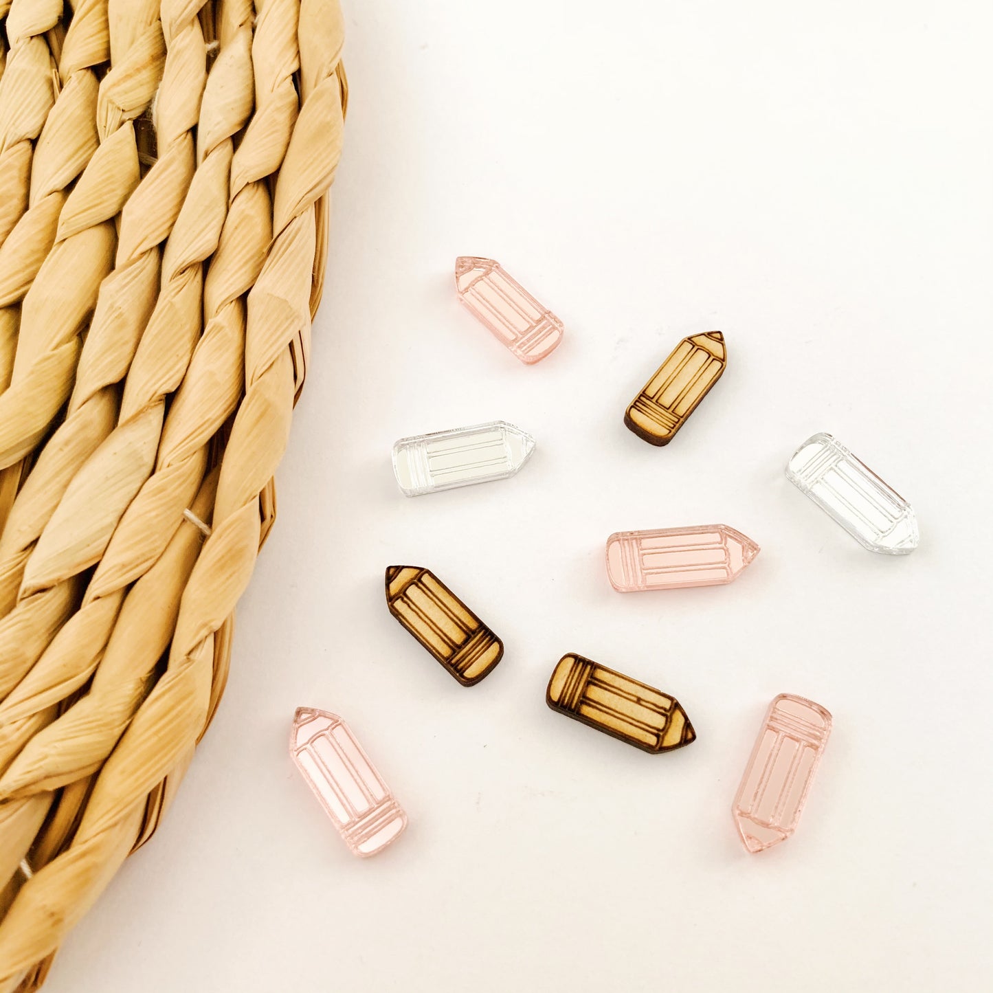 Pair of Pencil Earring Studs