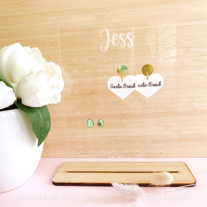 Custom Earring Stand